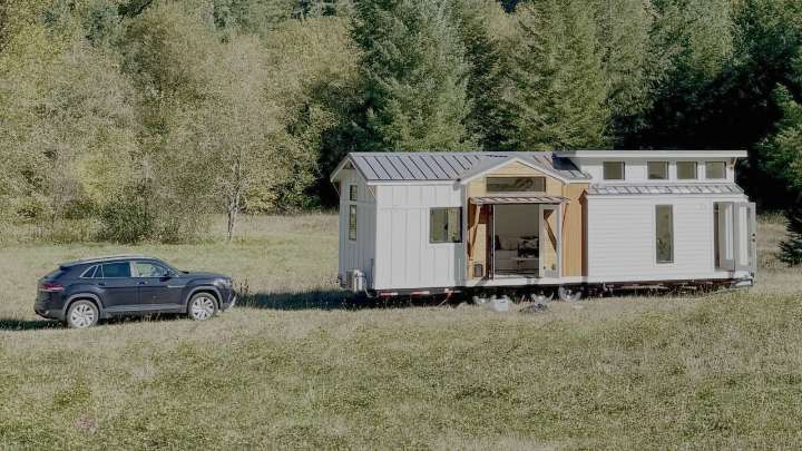 Esta casa prefabricada de lujo es perfecta para vivir y ha pensado en todo, hasta en tus mascotas