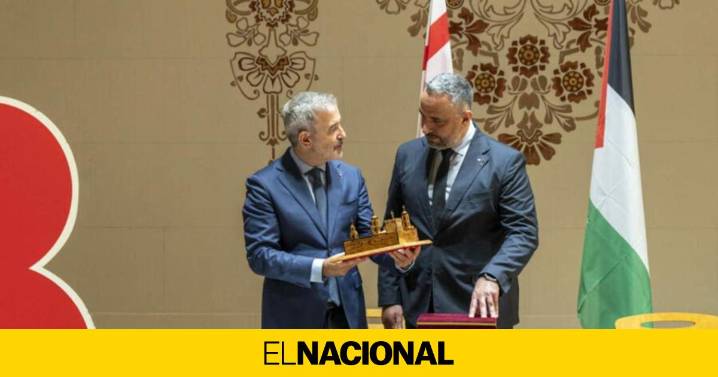 Barcelona y Belén firman un acuerdo de cooperación en proyectos de desarrollo