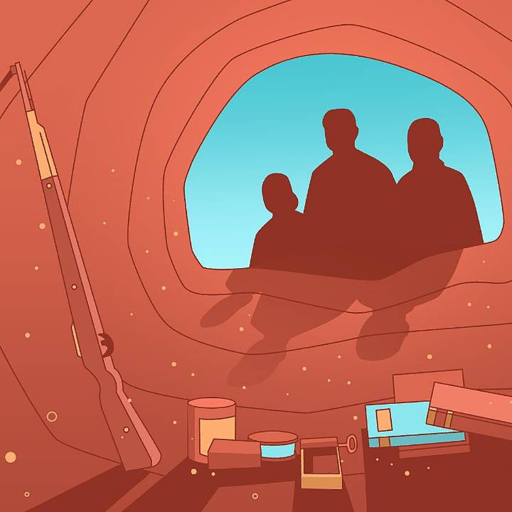 La cueva secreta escondida ochenta años en la cabeza de un paisano