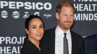 Prince Harry and Meghan Markle Spotted at Kris Jenner's 70th Birthday Party