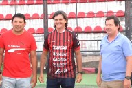 Rubén Forestello estuvo en el Grella, será presentado este lunes y saludó a “todo el mundo Patronato”