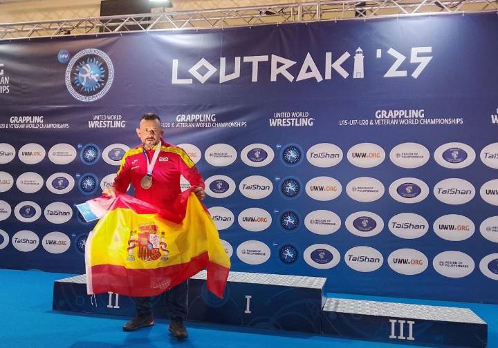 Doble plata para Rumen Caraballo en Grecia