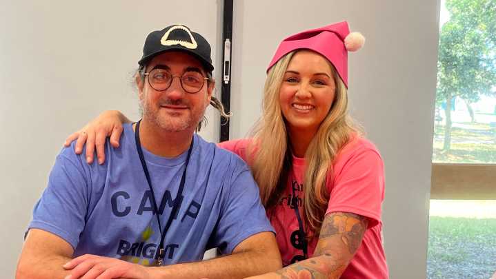 Married artists volunteer their talents at Camp Bright Star in Brevard