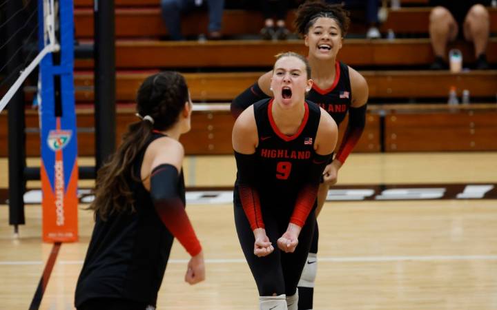 Lake Highland Prep vs. Calvary in 3A volleyball state final