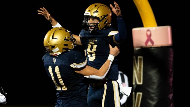 Miceli’s 5-touchdown night propels No. 7 Old Tappan back to Group 3 final