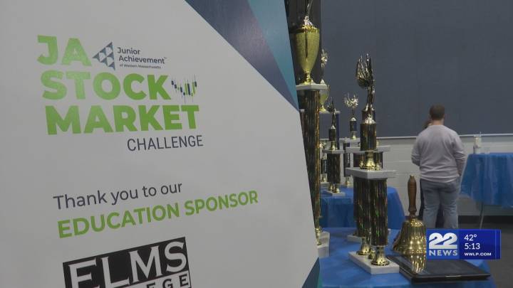 Western New England University hosts 20th annual Junior Achievement Stock Market Challenge