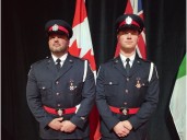 Four police officers from Lambton County honoured for bravery