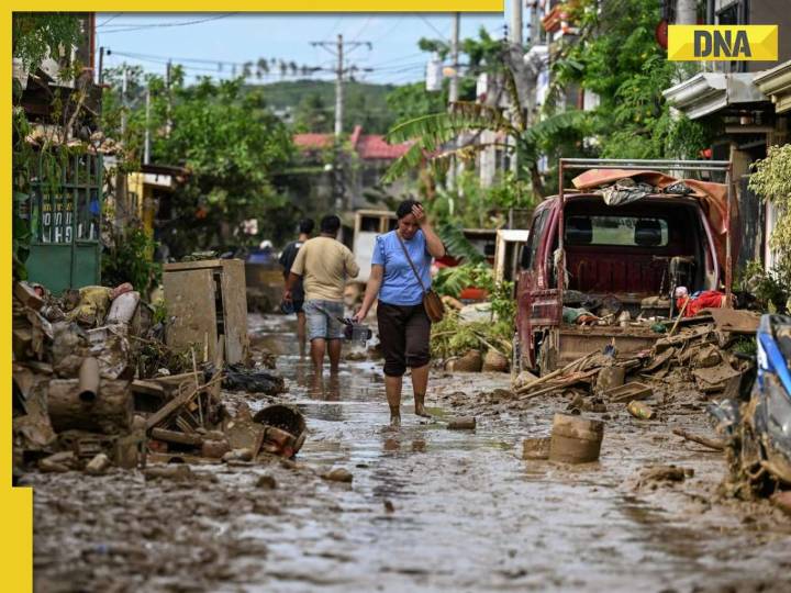 Super Typhoon Fung-Wong strikes Philippines: Shocking video captures waves flood