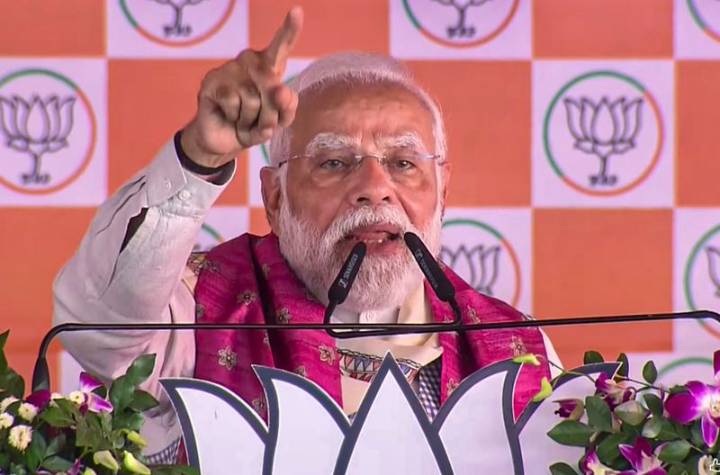 RJD, Congress soft on infiltrators, 'dislike' for Lord Ram over vote bank: PM Modi