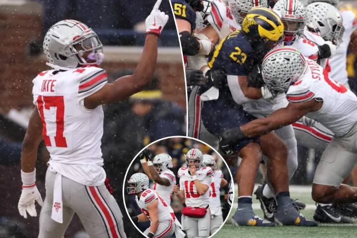 Ohio State dominates Michigan to snap four-game losing streak to rival in CFP statement