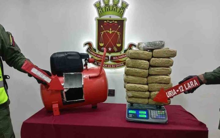 FANB incautó más de 15 kilos de marihuana en Lara