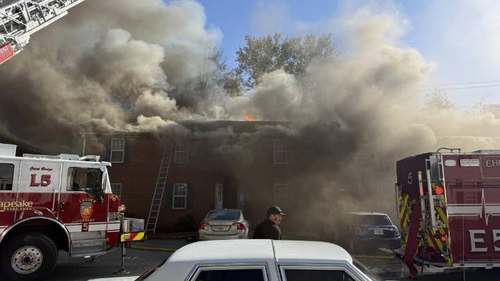 14 people displaced from Great Bridge apartment fire