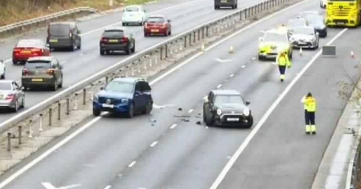 M11 crash LIVE: Major UK motorway closed after collision sparks huge queues