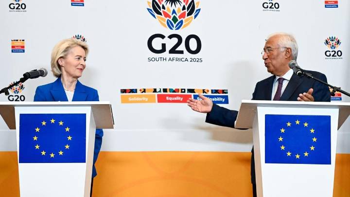 La UE busca aprovechar el vacío de poder que ha dejado Washington con su boicot al G20 para impulsar su agenda