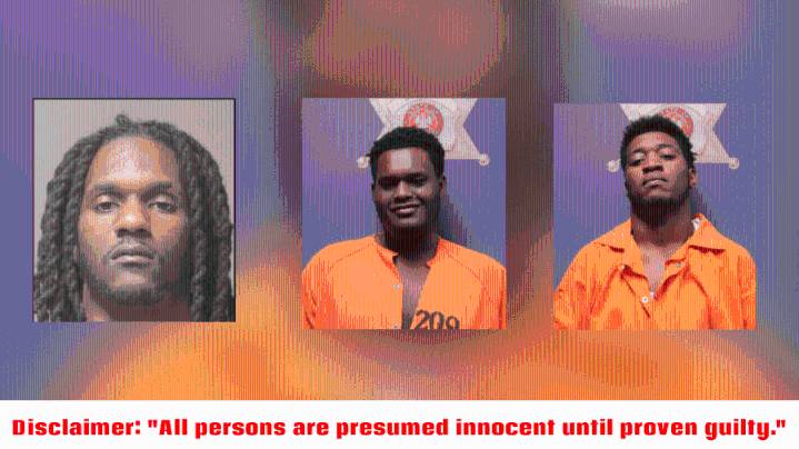 Iberville Parish deputies arrest three men after traffic stop leads to gun, drug seizure