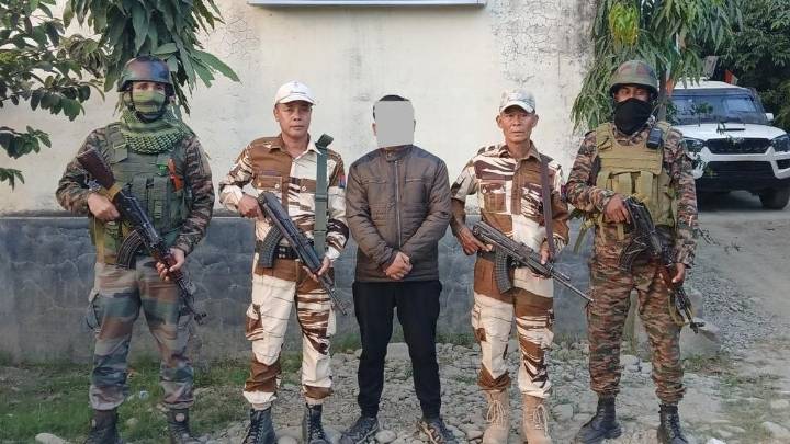 Manipur police arrest militant, recover weapons in Imphal operations