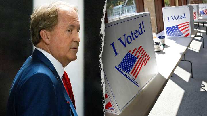 Ken Paxton sues Latino voter group over illegal registration claims