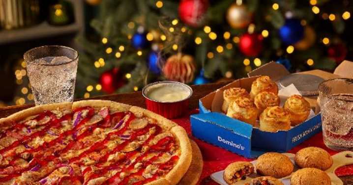 Domino's brings back Christmas dinner on a pizza with The Festive One