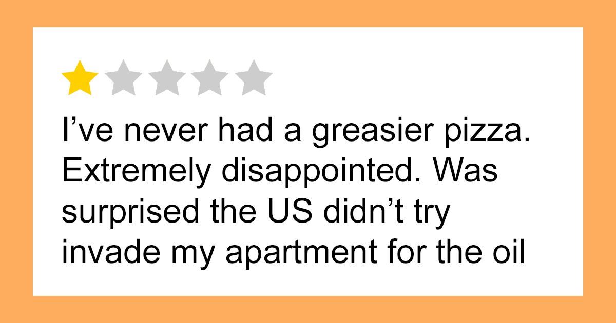 38 Hilarious Restaurant Reviews And Replies, As Shared On ‘Takeaway Trauma’ (New Pics)