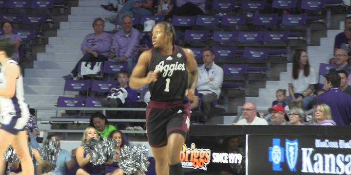Texas A&M women’s basketball picks up first road win in the 2025