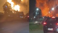 Explosión en Ezeiza: cayó avioneta sobre central térmica y explotó una fábrica de pinturas