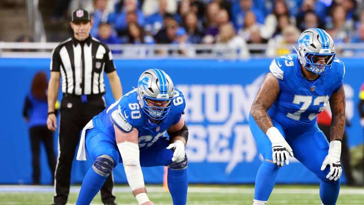 Lions list Graham Glasgow, Kerby Joseph as out of practice