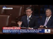 House set to vote on bill ordering release of Epstein files: LIVE COVERAGE