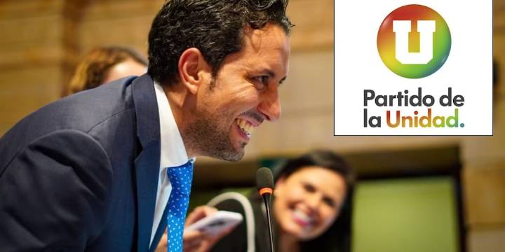 Julián López denunció que la sanción que le impuso el Partido de la U fue notificada desde el correo de una entidad del Gobierno