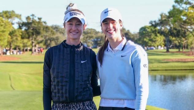 Deadspin | Caitlin Clark enjoys 'powerful' pro-am round with Nelly Korda