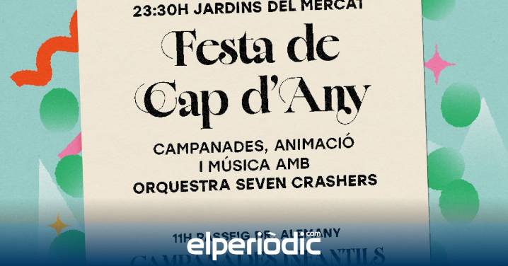 Cullera dará la bienvenida al 2026 con una gran Fiesta de Nochevieja gratuita con orquesta y campanadas