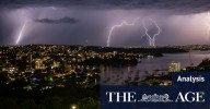 Bureau of Meteorology’s website failings illustrated through two images of same storm