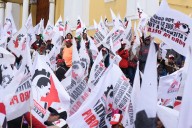 Insisten cardenistas: con protestas exigen escrituras de predios en 62 municipios