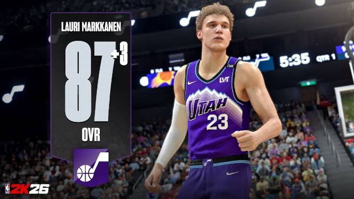 Markkanen, Doncic make gains in first NBA 2K26 ratings update