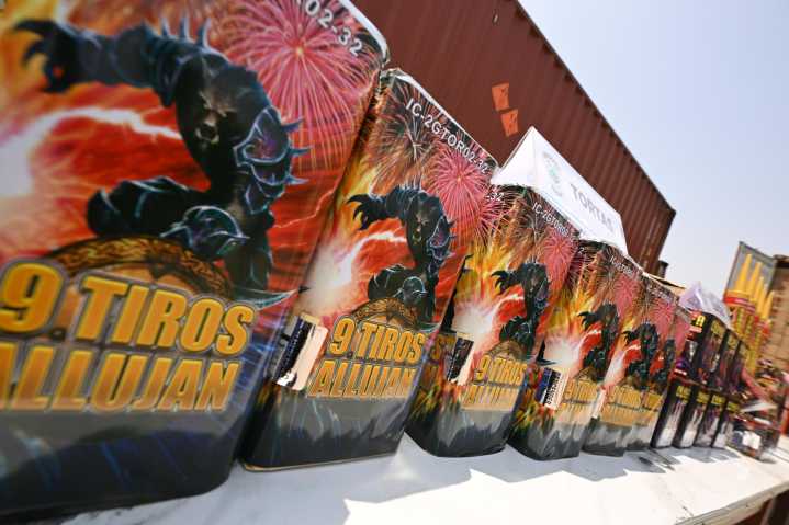 Incautan más de 94 toneladas de pirotécnicos no autorizados en Chancay