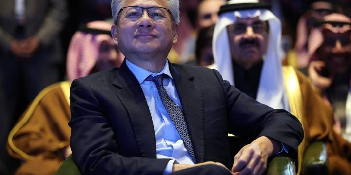 Nvidia CEO Jensen Huang earnings call namechecked Saudi AI company Humain three times. Here’s why