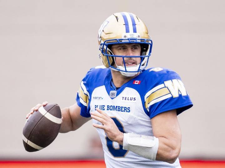 Blue Bombers' demise began in training camp: Collaros