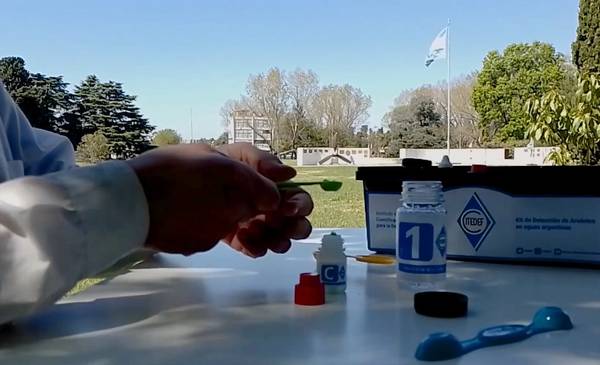 Científicos argentinos crearon un kit para detectar arsénico en agua
