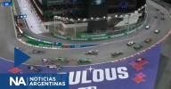 Fórmula 1: largada caótica en Las Vegas; Lando Norris se despistó