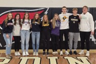 Nine Alexandria athletes ink letters of intent on signing day