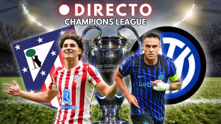 Atlético de Madrid - Inter de Milán de la Champions League, en directo | Marcador, goles y última hora de la Jornada 5