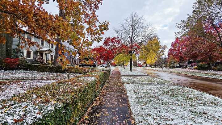 Wintry chill grips the eastern half of the nation