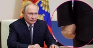 Russian President Vladimir Putin's 'Clenched Fists' and 'Shaking' Legs Spark Health Concerns: 'Looks Extremely Painful'