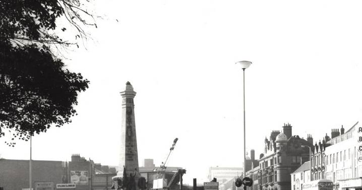 All change at Newcastle's Haymarket area in 1975