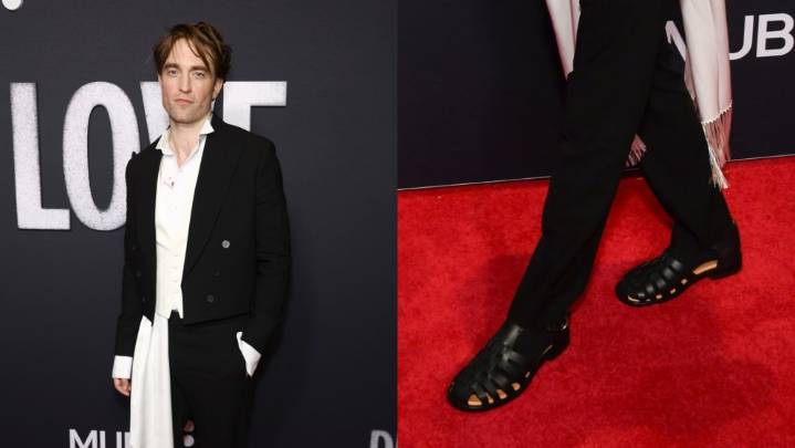 Robert Pattinson Wears Fisherman Sandals at the 'Die My Love' Premiere