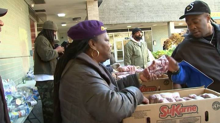 Thanksgiving food giveaway includes oxtail, side fixings