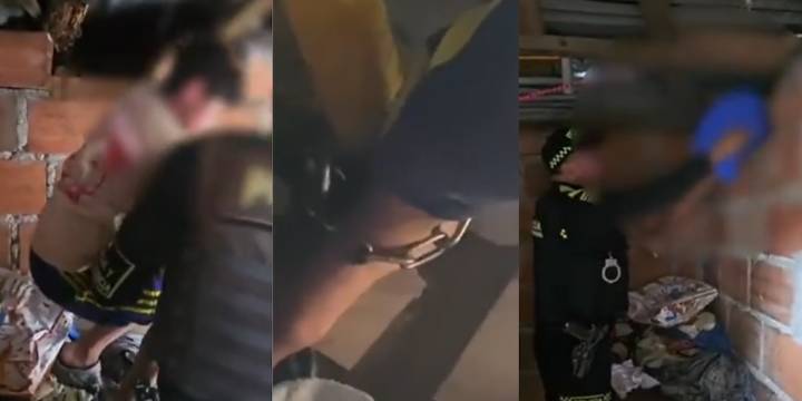 Policía rescató a dos menores que estaban encadenados en casa de Medellín: estaban abandonados