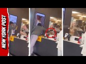 Angry Customer Tosses Hot Coffee at Michigan McDonald's Manager in Disturbing New Video