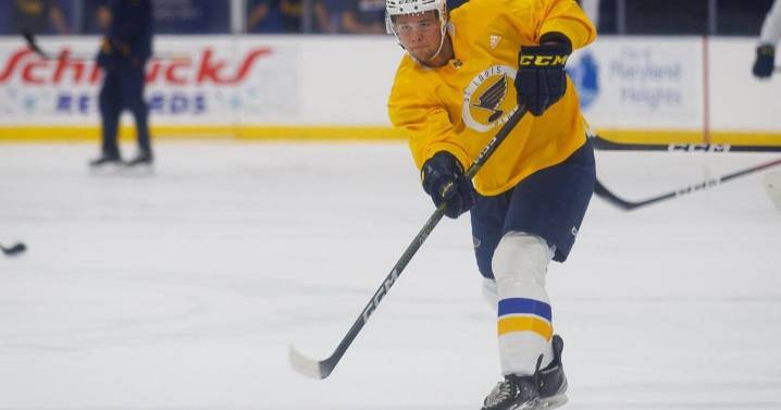 Hunter Skinner hopes to bring energy, physicality to Blues