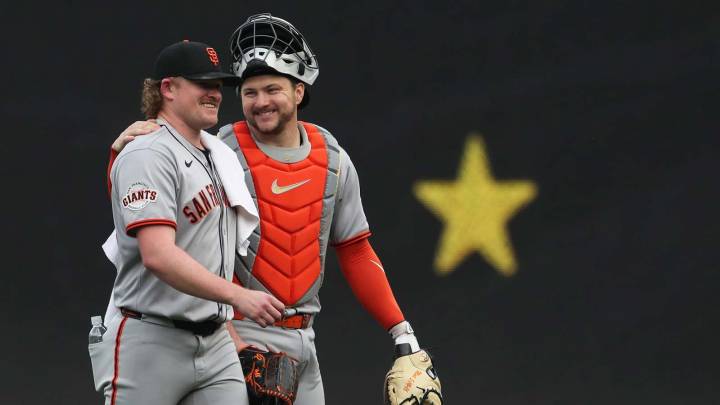 Giants’ Logan Webb, Patrick Bailey combine for rare Gold Glove feat