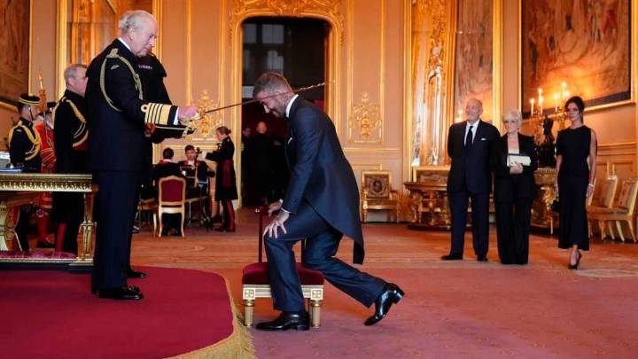 David Beckham, el caballero del fútbol: el rey Carlos le otorgó oficialmente la distinción de Sir